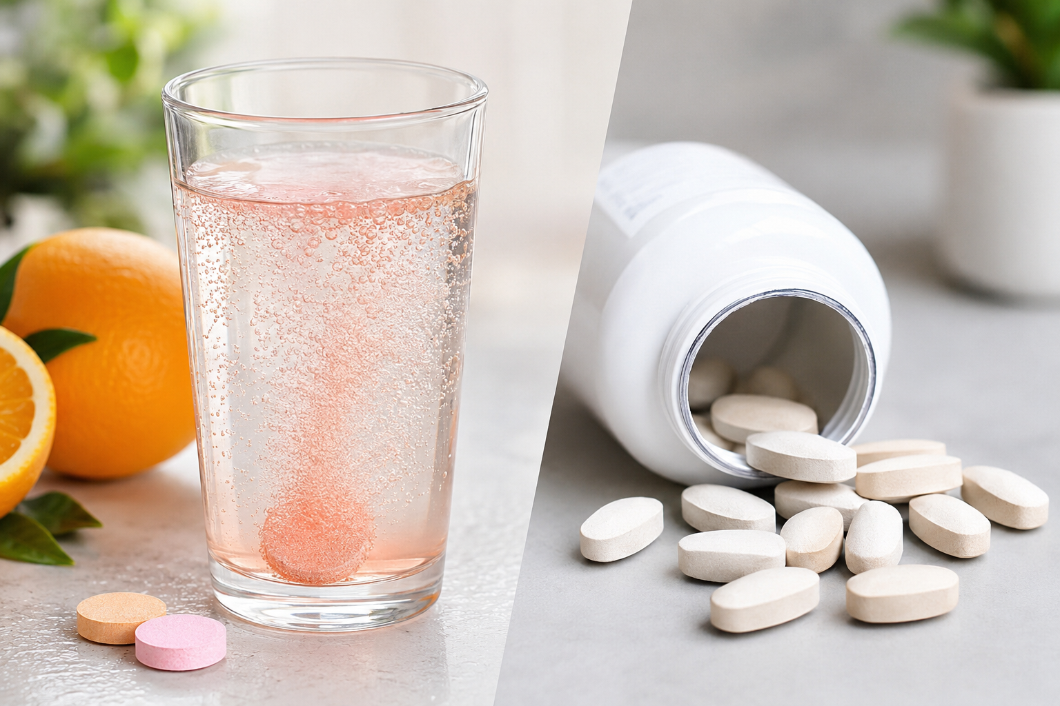 Multivitamins vs. Traditional Tablets